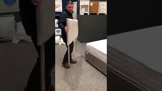 How to connect a headboard to a divan bed base