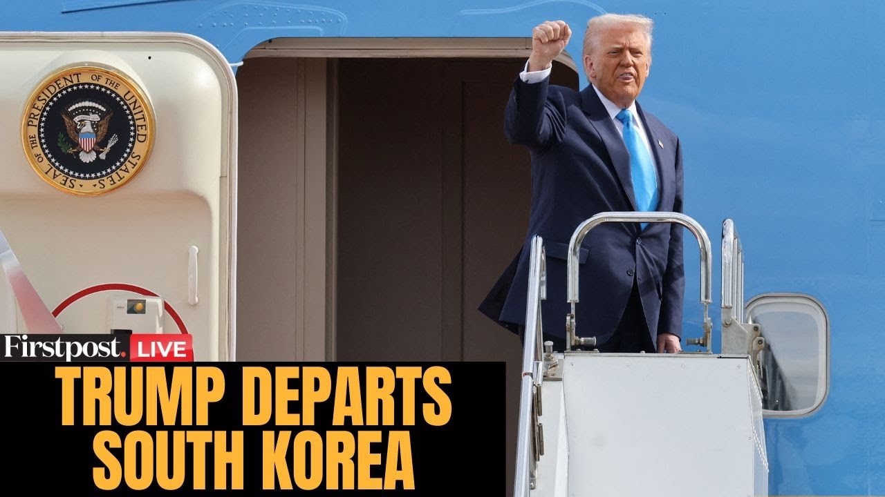 Trump-Xi Meeting LIVE: US President Trump Departs Busan Following US-China Trade Talks with Xi |N18G
