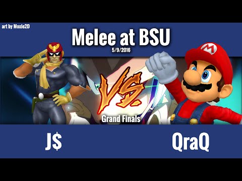Melee at BSU 1: J$ (Falcon) vs. QraQ (Mario) - Grand Finals