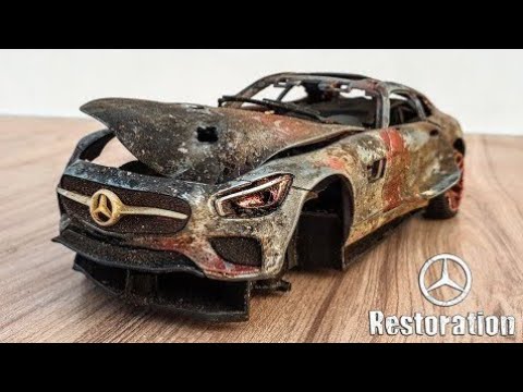 Destroyed MERCEDES Benz Amg GT - Incredible Restoration