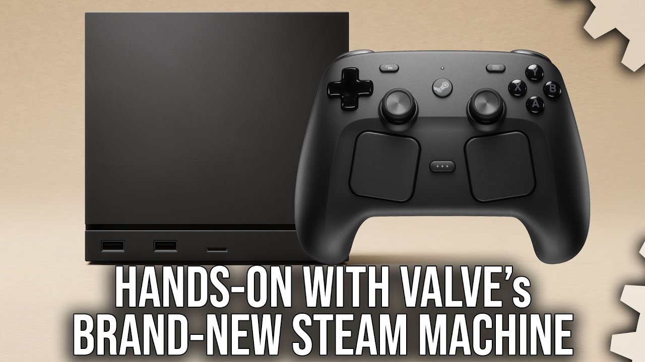 Hands-On With Steam Machine: Valve's Beautiful PC/Console - Specs, Impressions And More