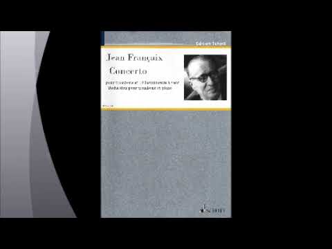 Jean Françaix - Concerto pour trombone et 10 instruments à vent 1st Movement Play Along