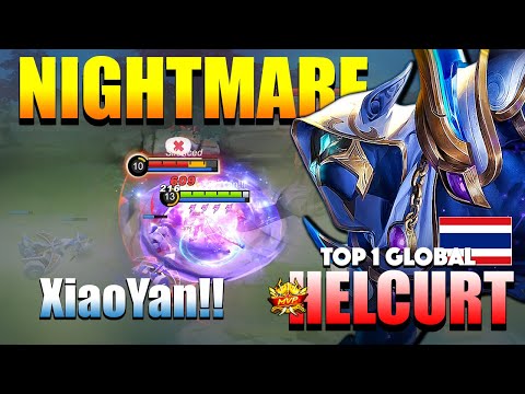 Helcurt Unstoppable Nightmare! Killing Everywhere | Top 1 Global Helcurt Gameplay By XiaoYan! | MLBB
