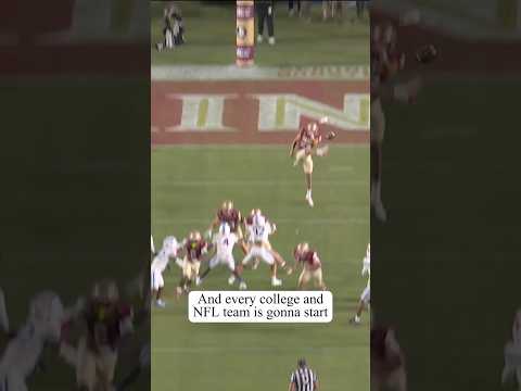 They call this a tornado punt! #shorts #collegefootball #punt