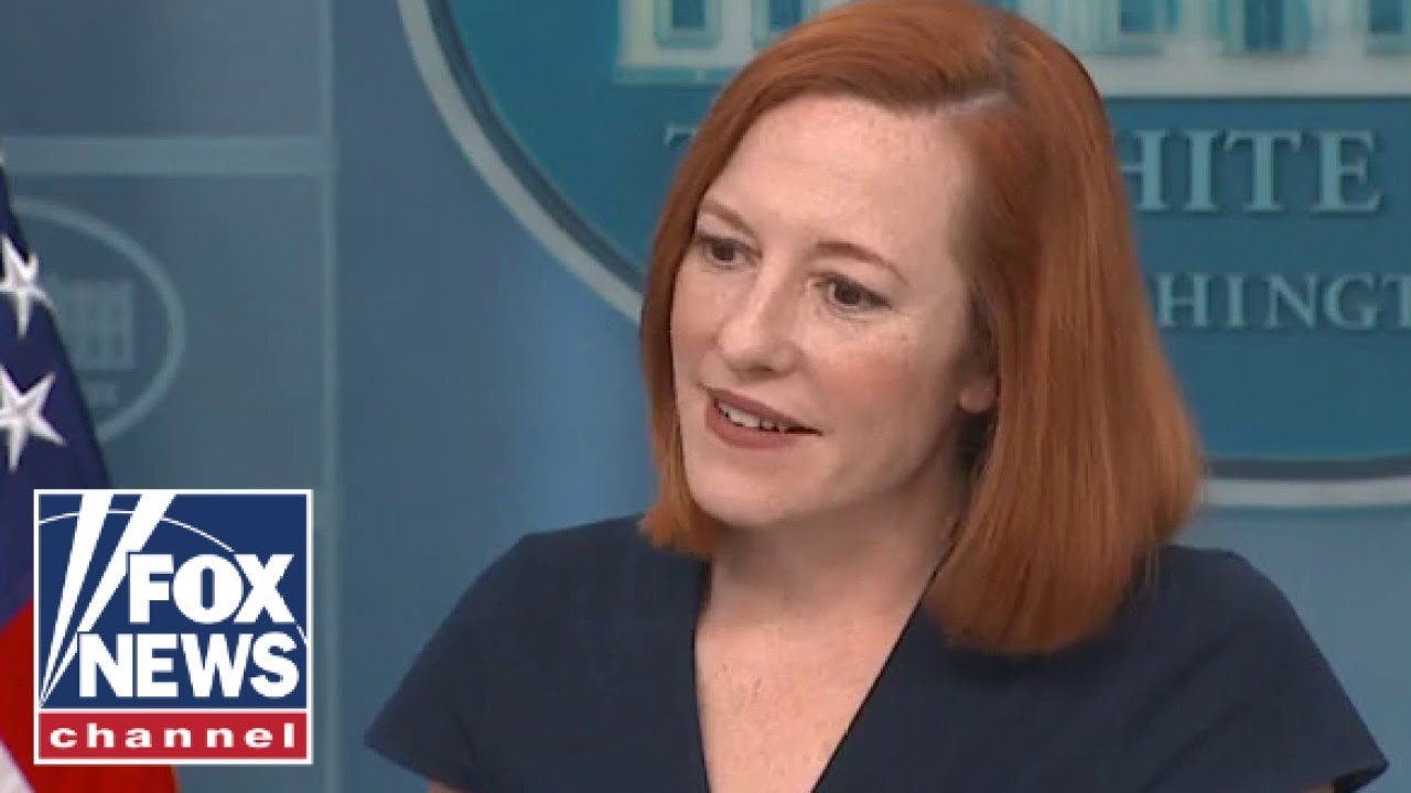Fox News' Peter Doocy grills Psaki on 'rules for thee but not for VP'