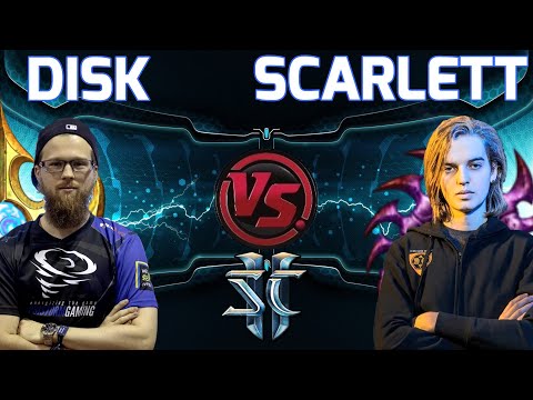 Starcraft 2: DisK [P] v Scarlett [Z], 4K UHD, Jagannatha, DreahHack Winter