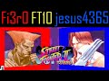 Super Street Fighter 2 Turbo Fi3r0 Guile Vs Jesus4365 Claw Fightcade FT10