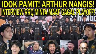 Download lagu IDOK SAYS GOODBYE! COACH ADI APOLOGIZES! ARTHUR CRIES! INTERVIEW Reaction Streamer RRQ FAILS TO M... mp3