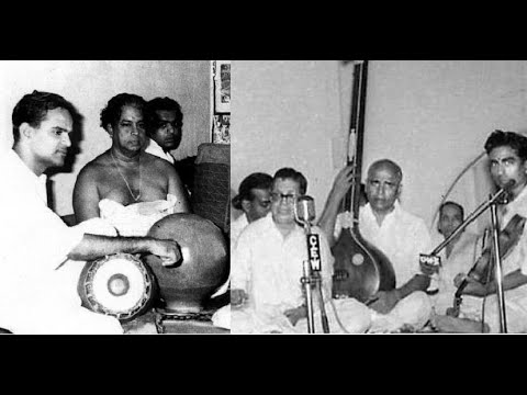 GAna KalAdharA Vidwan Madurai Mani Iyer, Live Concert, 1963, Sastri Hall, Mylapore