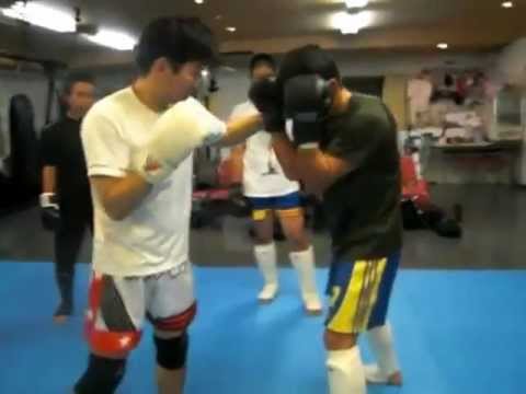 2012年12月3日（月）キックボクシングジムBMC フックのガード