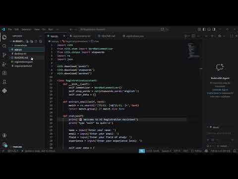 AI-Powered Registration Assistant