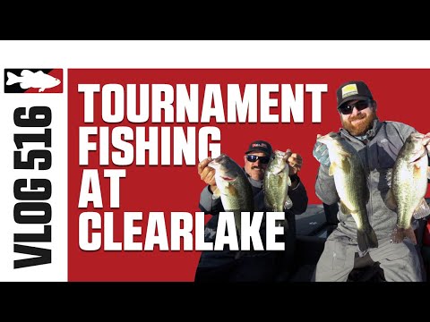Jared Lintner and Corey Fishing ABA Tournament at Clear Lake - Tackle Warehouse VLOG #516