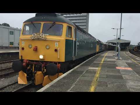 47614+47593 thrash out of Plymouth. (02/06/2021)