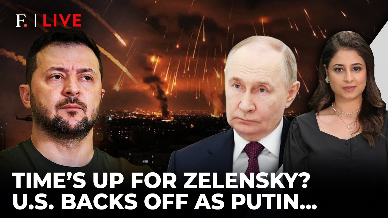 'Time for Zelensky to Go': Trump, Musk 'Betray' Ukraine President as Putin Bombs | Firstpost Live