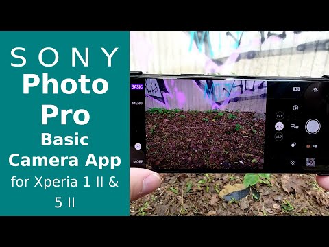 Xperia 1 III Photo Pro App for Xperia 1 II & 5 II