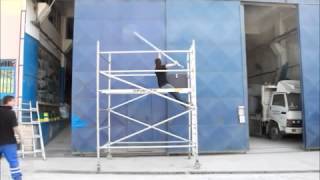 PRATİK İŞ GÜVENLİĞİ SERTİFİKALI MOBİL ALÜMİNYUM İSKELE