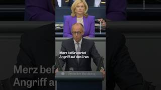 "Der Iran darf keine Nuklearwaffen besitzen" – Merz befürwortet Angrif
