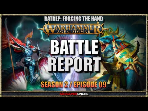 Seraphon vs Idoneth Deepkin, Age of Sigmar, Battle Report, Warhammer
