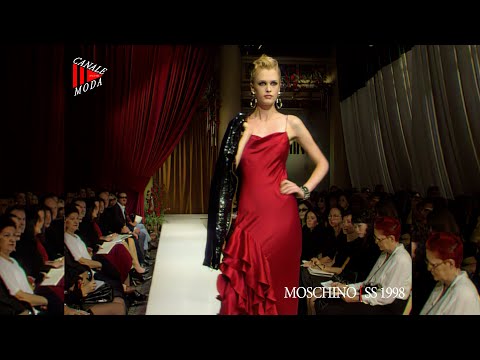 MOSCHINO Spring Summer 1998 Milano 4K - Canale Moda