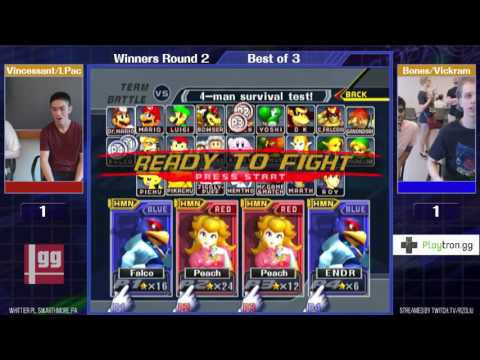 Event Match 12: Vincesssant & LPac (Peach/Peach) vs Bones & Vickram (Falco/Falco) - Winners Round 2