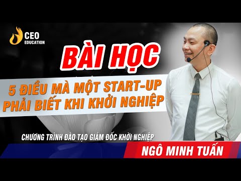 SET UP Doanh Nghiệp Sống Sót Trong Thời Kì Công Nghệ  4.0 - Ngô Minh Tuấn | Học Viện CEO  Việt Nam