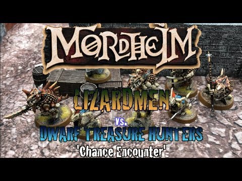 Throwback Thursdays Ep 127 - Mordheim: City of the Damned - Lizardmen vs. Dwarfs