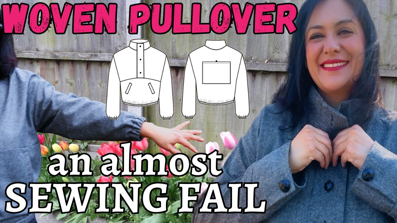 When sleeves are a FAIL! CUTE fix. Lined Pogonip pullover (Friday Pattern Co)