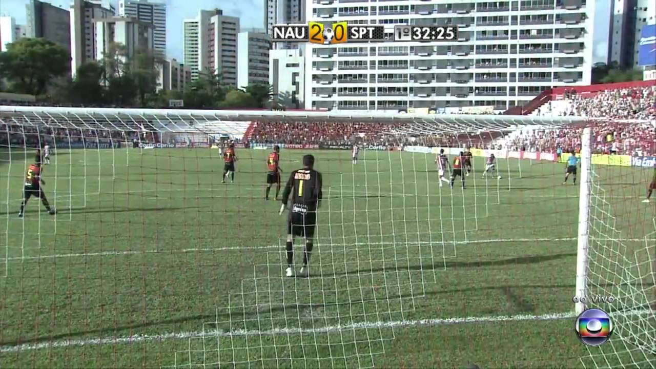 Série B 2011  Náutico 2 x 0 Sport Golaço de Eli carlos