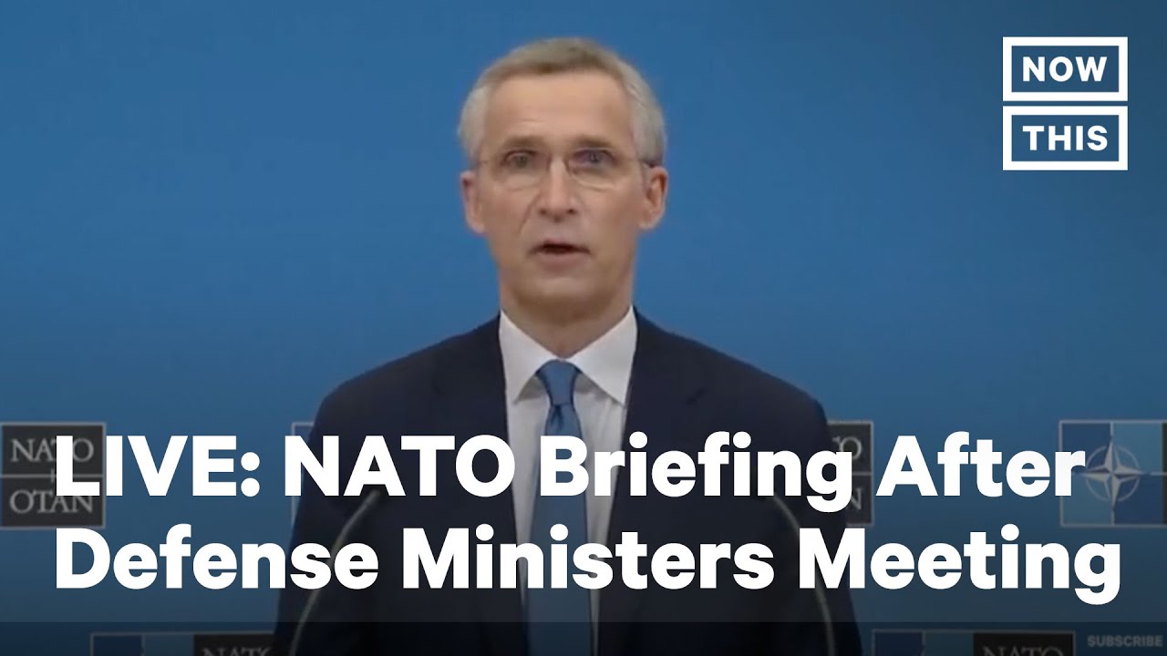 NATO Secretary-General Jens Stoltenberg Holds a News Conference | LIVE