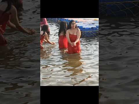 ll महाकुंभ Ganga snan har har gange 😱ll #viral Ganga snan shorts video#Surya Prakash M