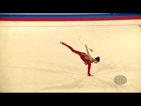 JAMIL Elisabeth (FIN) - 2019 Rhythmic Junior Worlds, Moscow (RUS) - Qualifications Clubs