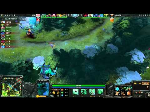 LGD vs Orange - Game 1, Winner Bracket Quarter Finals - The International - English Commentary