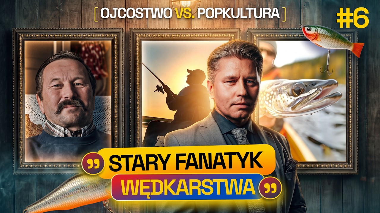 OJCIEC FANATYK WĘDKARSTWA. GADAĆ CZY MILCZEĆ? | OJCOSTWO VS POPKULTURA #6