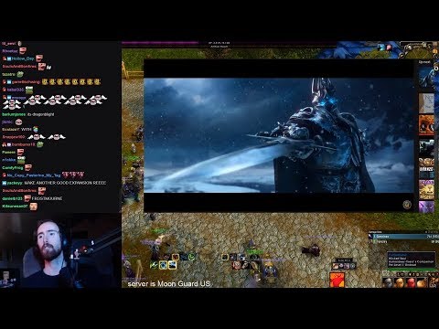 Asmongold Watches WotLK Trailers and Cinematics to Celebrate the Expansions 10th Anniversary
