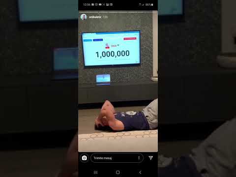 Snik plange ca a facut 1 milion de abonati! Respect!(sursa:IG)