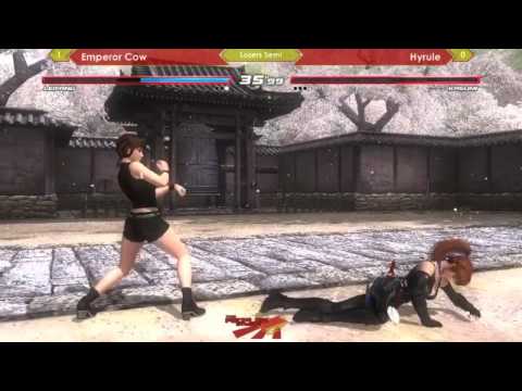 DOA5 RB2 Emperor Cow vs Hyrul Losers Semi