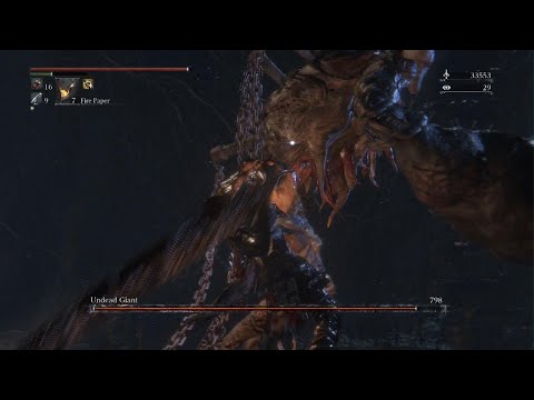 UNDEAD GIANT CHEESE Bloodborne The Old Hunters Edition