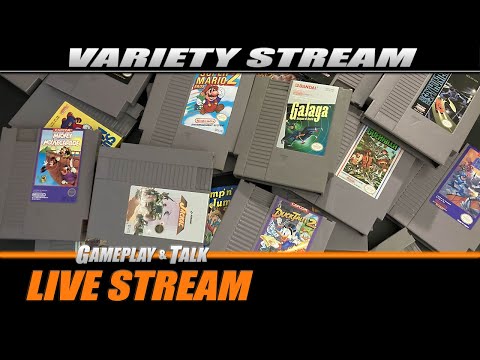 NES Real-Cart Stream (variety stream) | Gameplay and Talk Live Stream #531