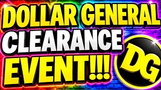 🤯NEW CLEARANCE EVENT AT DOLLAR GENERAL! SAVE OVER 70% OFF! TIPS & TRICKS!