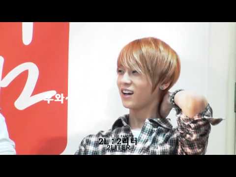 [Fancam]111010 L.Joe focus @ SBS Live Broadcast Choi Hwa Jung's Power Time