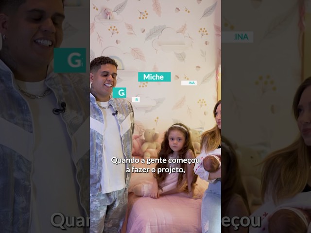 Cantor Gaab mostra cada detalhe do quarto de sua filha, confira! #graodegente #gaab #pagode #quarto