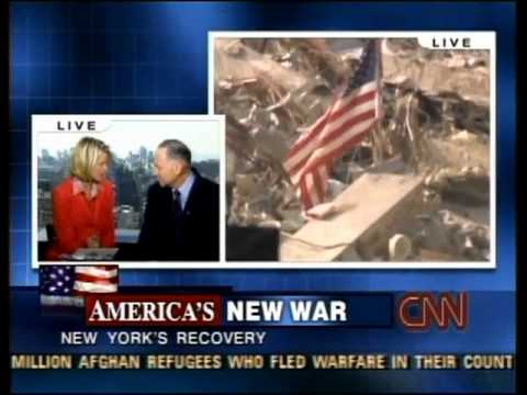 CNN 9/11 LIVE TV Coverage (9/16/01) 10:00 A.M - 10:15 A.M