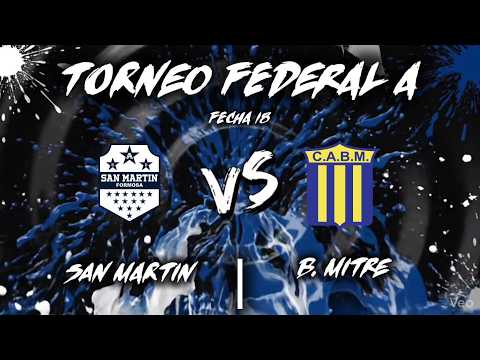 SAN MARTIN vs BARTOLOME MITRE - TFA - Zona 2 - Fecha 18