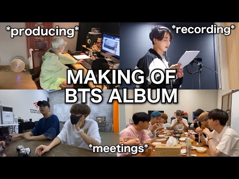 bts making their new album
