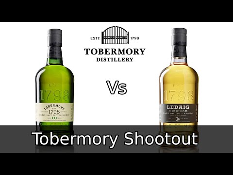 Tobermory 10 versus Ledaig 10 Scotch Whisky