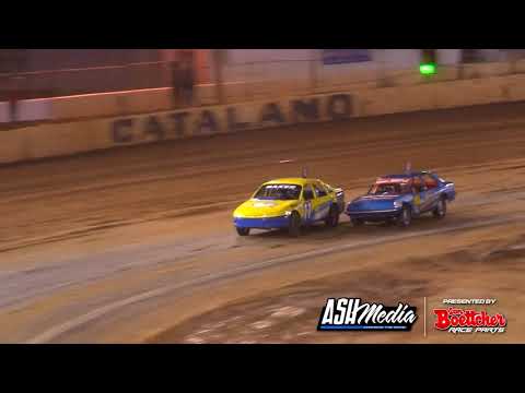 Heat Race of the Night | Production Sedans: WA Title - Heat 15 - Bunbury Speedway - 03.10.2020