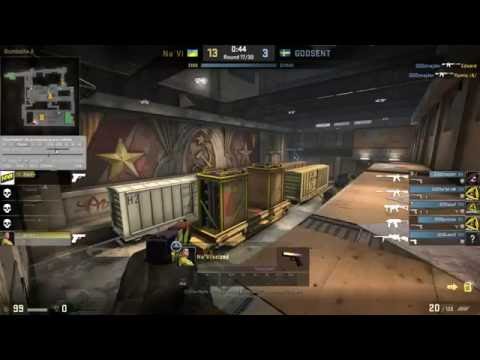 Dreamhack Masters Malmö - Na'Vi vs. Godsent: Na'Vi Double Fake Eco Round
