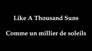 heaven shall burn - Like a thousand suns lyrics + traduction fr