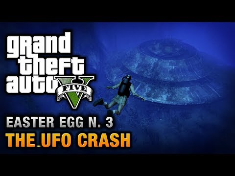 GTA 5 - Easter Egg #3 - The UFO Crash