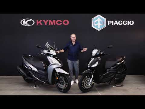 KYMCO AGILITY 300i vs PIAGGIO BEVERLY 300 by COLZANI CICLI E MOTO